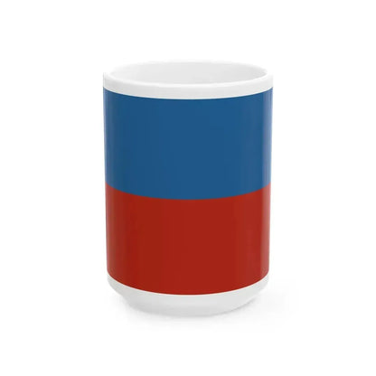 Flag of Bukowina (Oman) White Coffee Mug 15oz - Go Mug Yourself