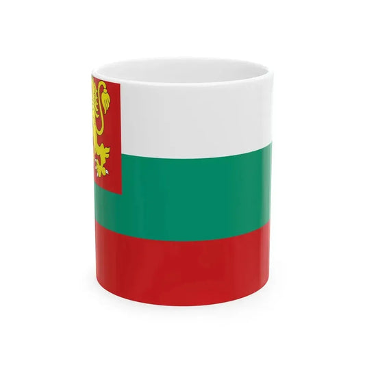 Flag of Bulgaria 1879-1947 (Bulgaria) White Coffee Mug 11oz - Go Mug Yourself