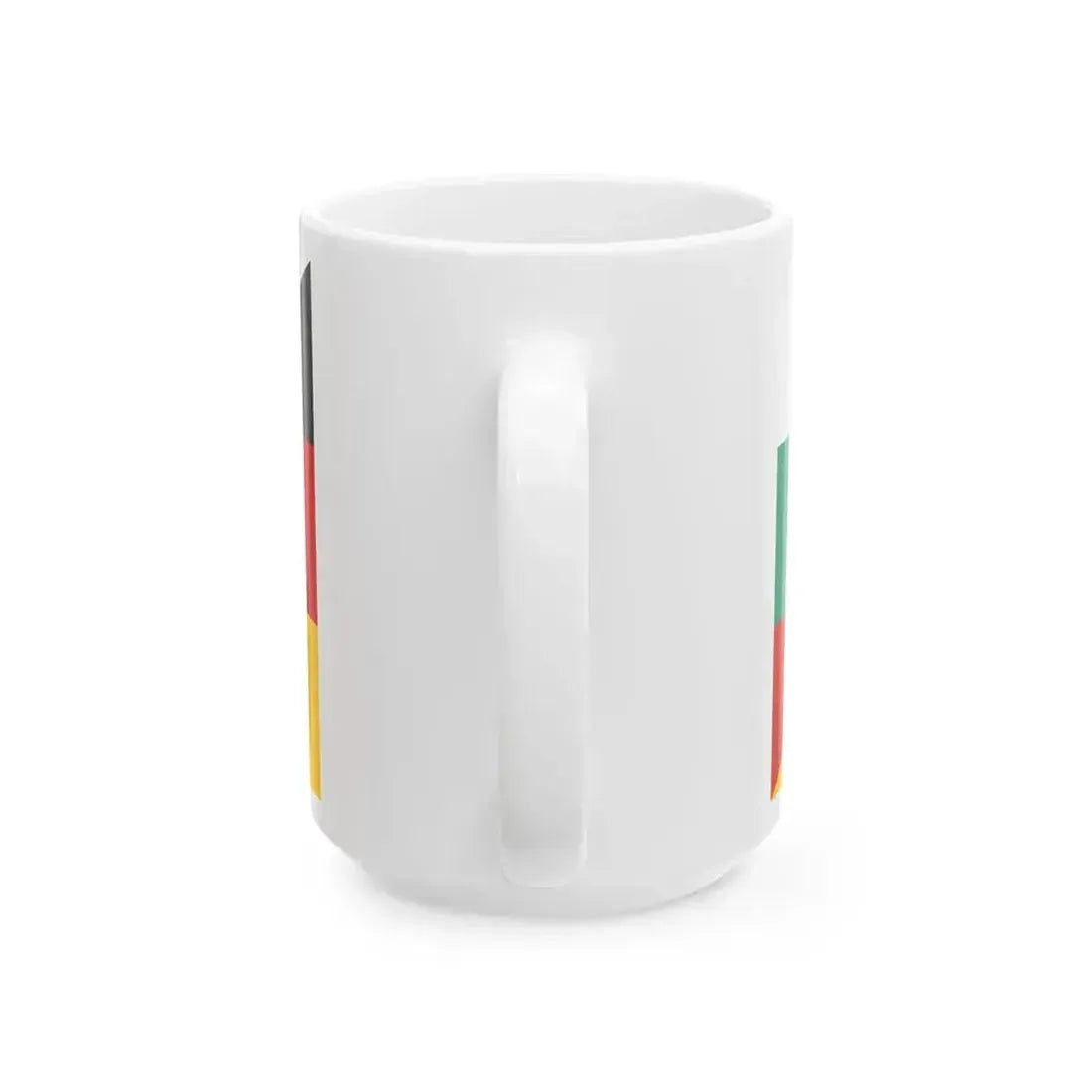Flag of Bulgaria and Germany (Bulgaria) White Coffee Mug - Go Mug Yourself