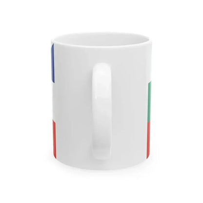 Flag of Bulgaria and Yugoslavia (Bulgaria) White Coffee Mug - Go Mug Yourself