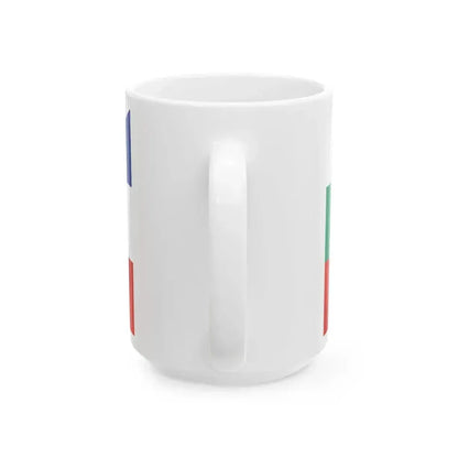 Flag of Bulgaria and Yugoslavia (Bulgaria) White Coffee Mug - Go Mug Yourself