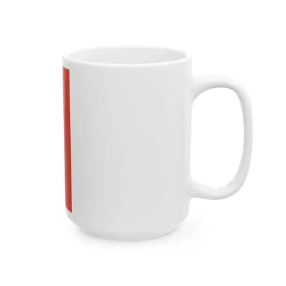 Flag of Bulgaria vertical (Bulgaria) White Coffee Mug - Go Mug Yourself