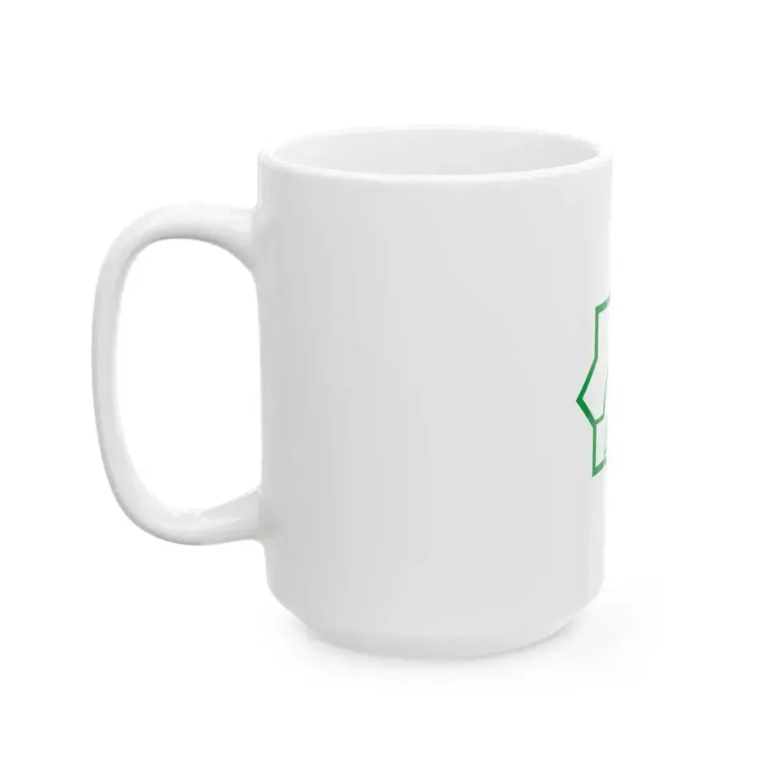 Flag of Bulgarian General Mufti (Bulgaria) White Coffee Mug - Go Mug Yourself