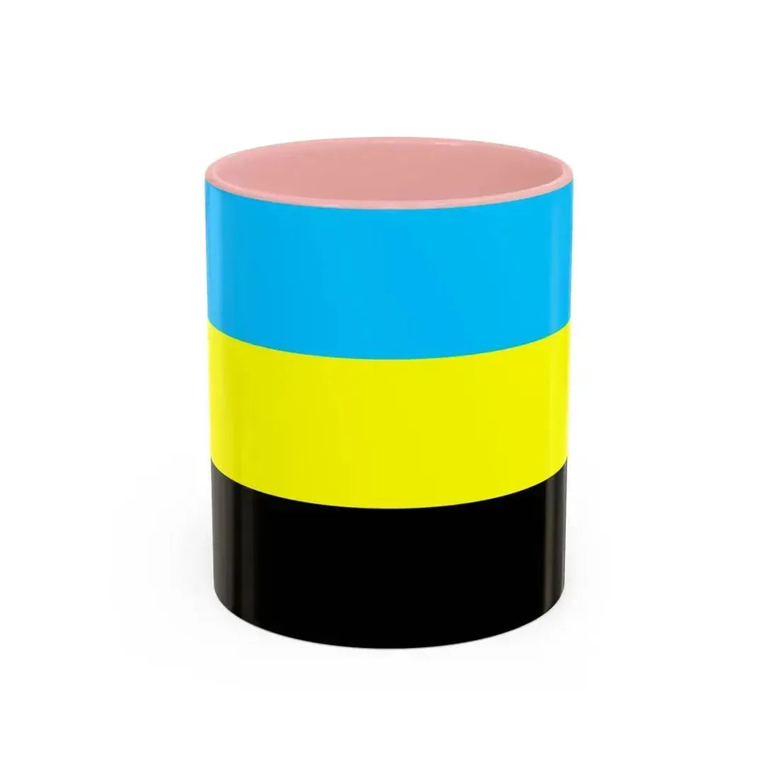 Flag of Bulungan Malaysia - Accent Coffee Mug 11oz Pink - Go Mug Yourself