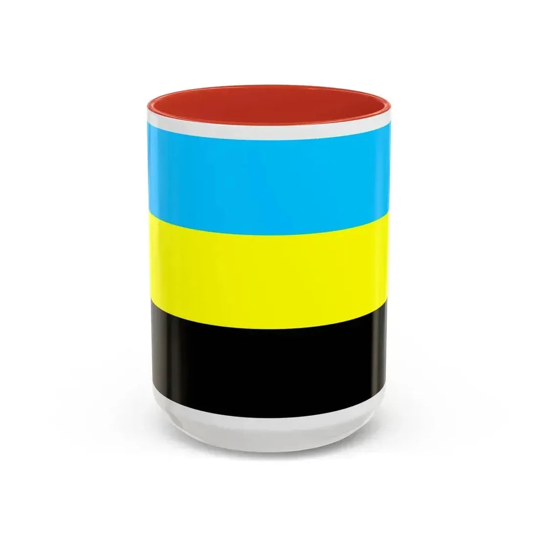 Flag of Bulungan Malaysia - Accent Coffee Mug 15oz Red - Go Mug Yourself