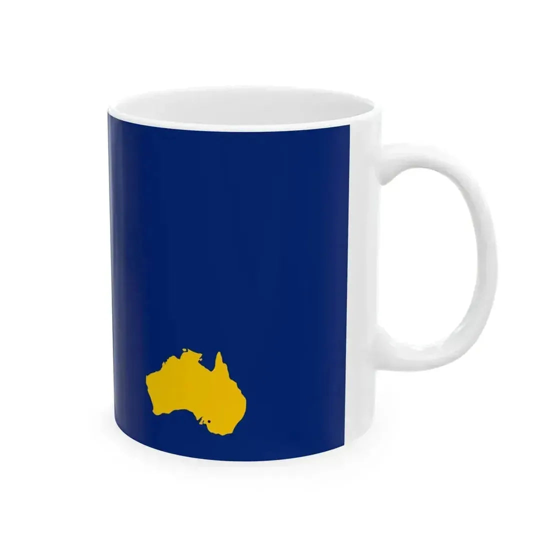 Flag of Bumbunga (Australia) White Coffee Mug - Go Mug Yourself