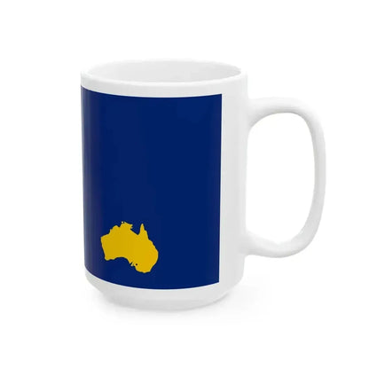 Flag of Bumbunga (Australia) White Coffee Mug - Go Mug Yourself