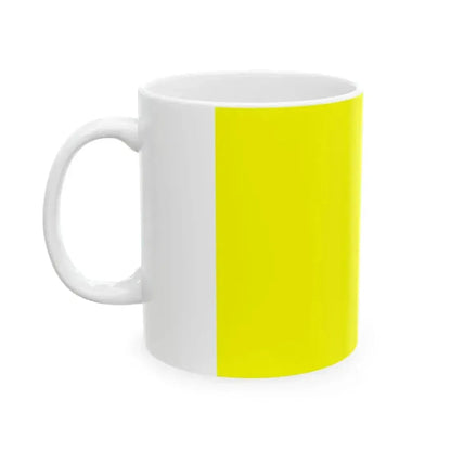 Flag of Bundi (India) White Coffee Mug - Go Mug Yourself