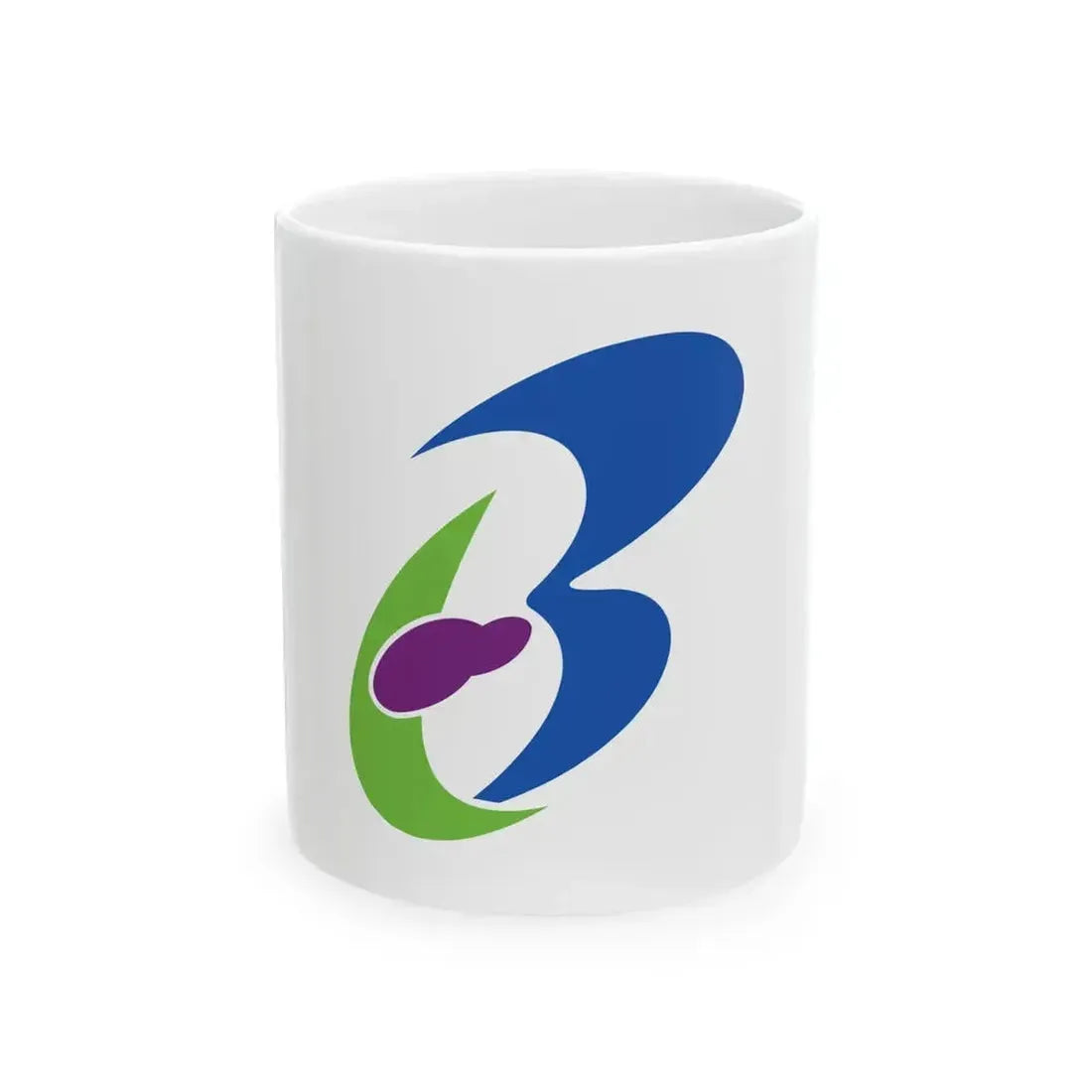 Flag of Bungotakada Oita (Japan) White Coffee Mug 11oz - Go Mug Yourself