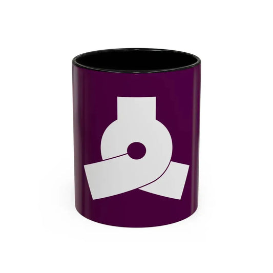 Flag of Bunkyo Tokyo Japan - Accent Coffee Mug 11oz Black - Go Mug Yourself