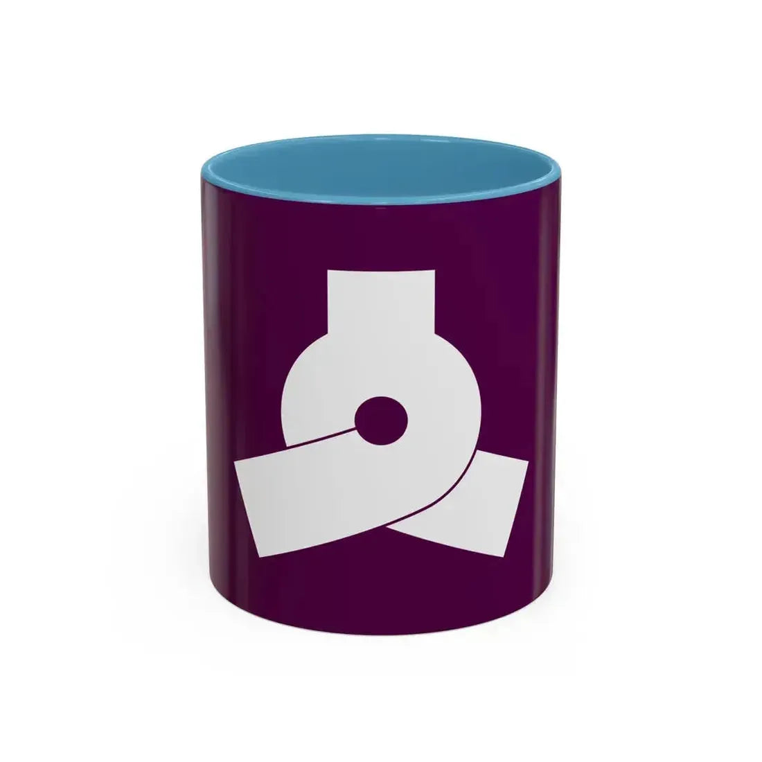 Flag of Bunkyo Tokyo Japan - Accent Coffee Mug 11oz Light Blue - Go Mug Yourself