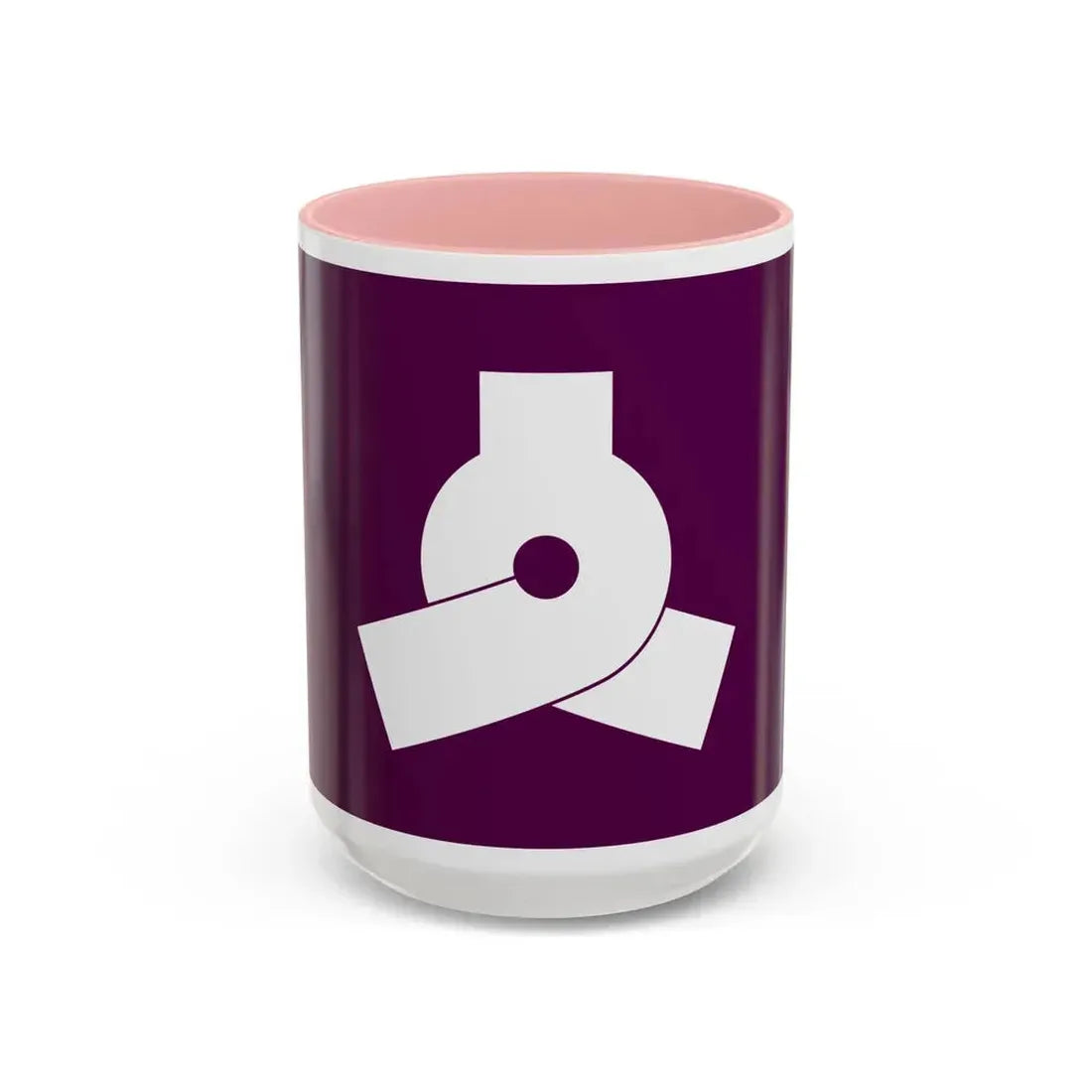 Flag of Bunkyo Tokyo Japan - Accent Coffee Mug 15oz Pink - Go Mug Yourself