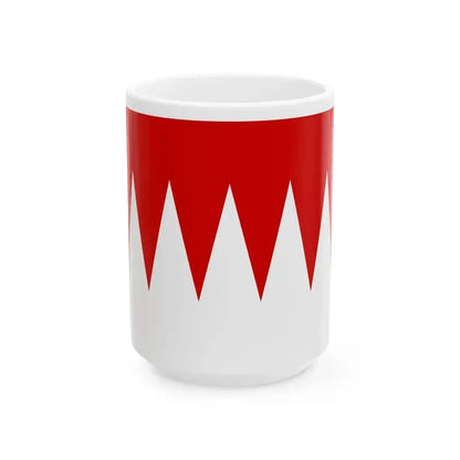 Flag of Burdinne (Belgium) White Coffee Mug 15oz - Go Mug Yourself