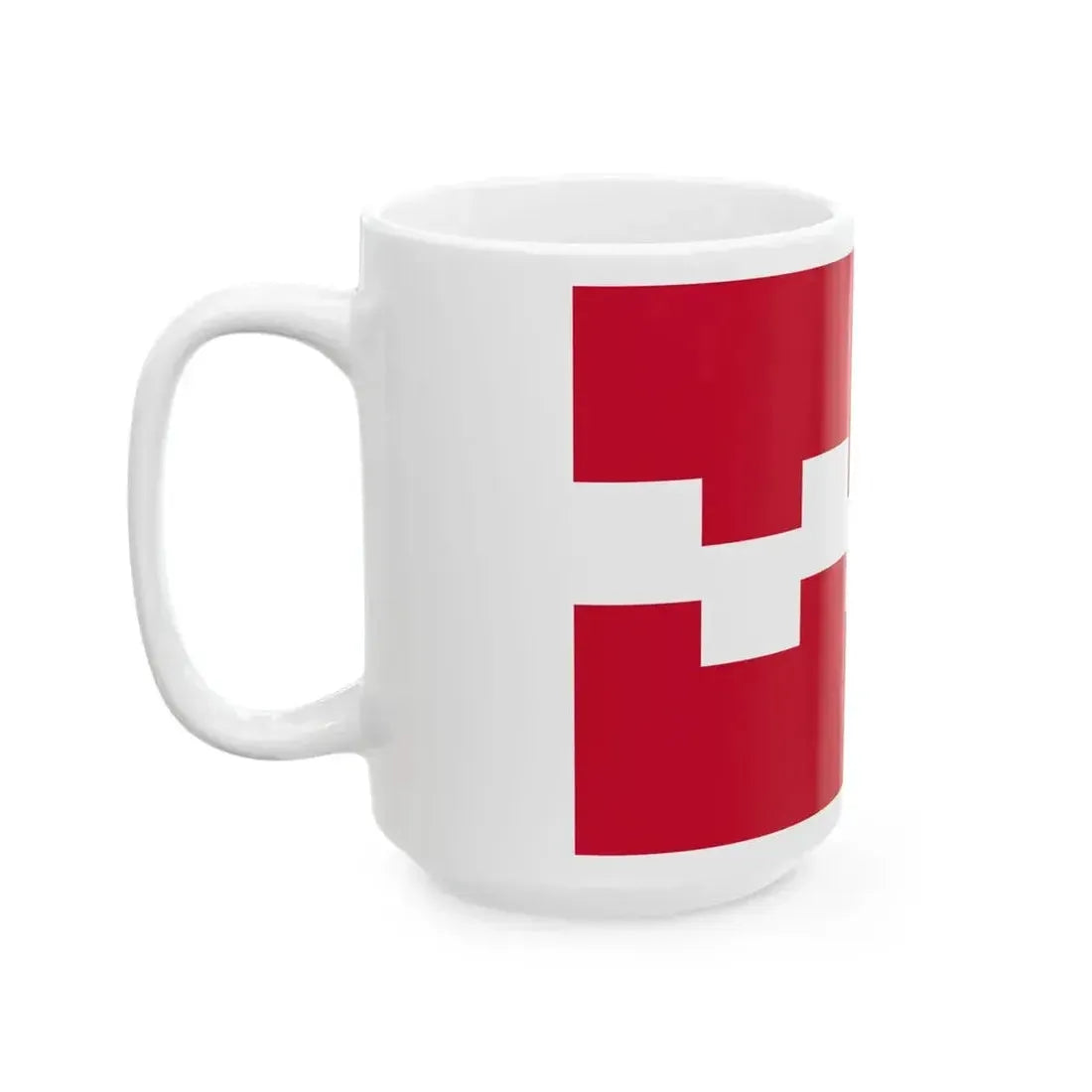 Flag of Buren (Netherlands) White Coffee Mug - Go Mug Yourself
