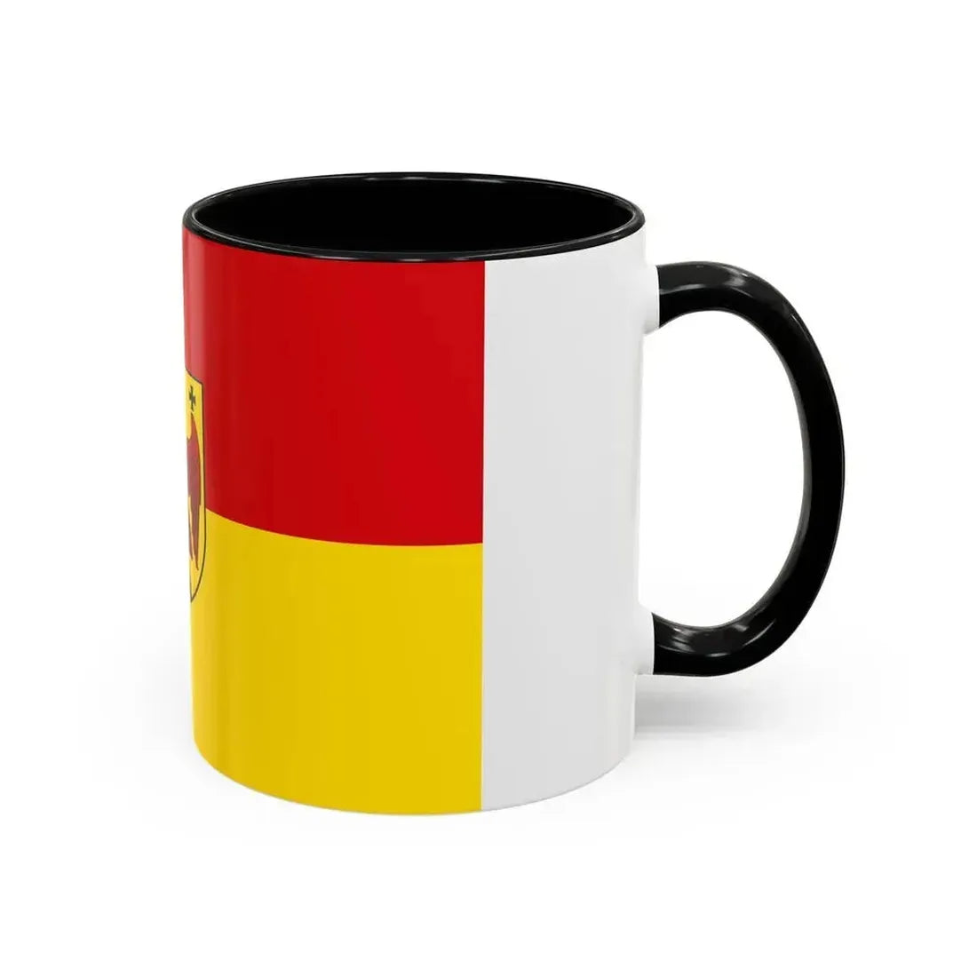 Flag of Burgenland Austria - Accent Coffee Mug - Go Mug Yourself