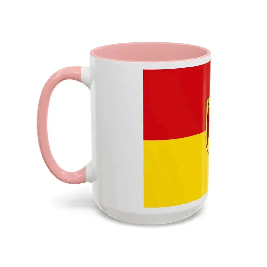 Flag of Burgenland Austria - Accent Coffee Mug - Go Mug Yourself