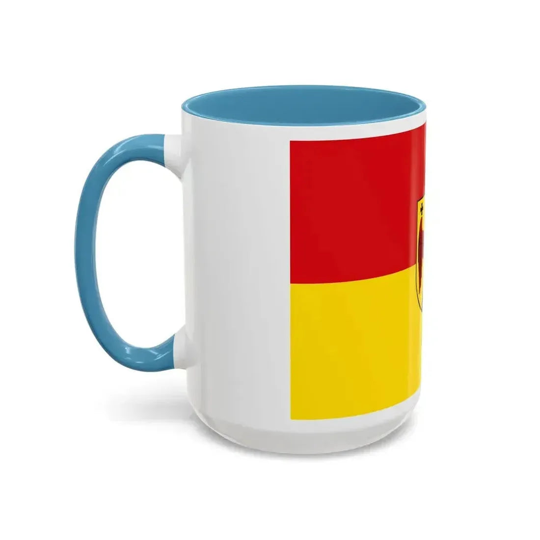Flag of Burgenland Austria - Accent Coffee Mug - Go Mug Yourself