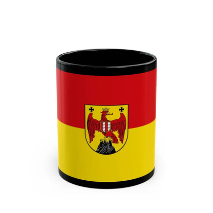 Flag of Burgenland Austria - Black Coffee Mug-11oz-Go Mug Yourself