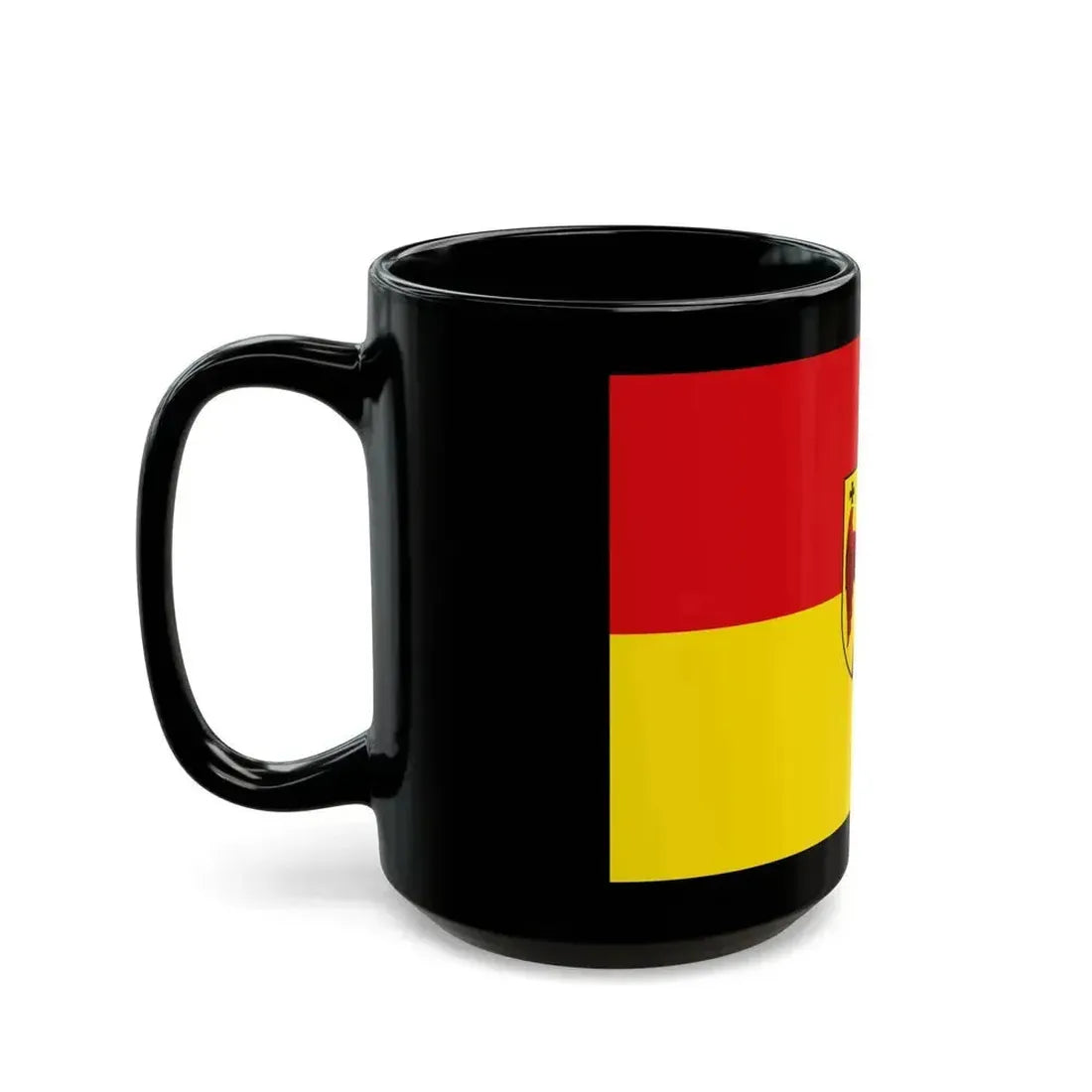 Flag of Burgenland Austria - Black Coffee Mug - Go Mug Yourself