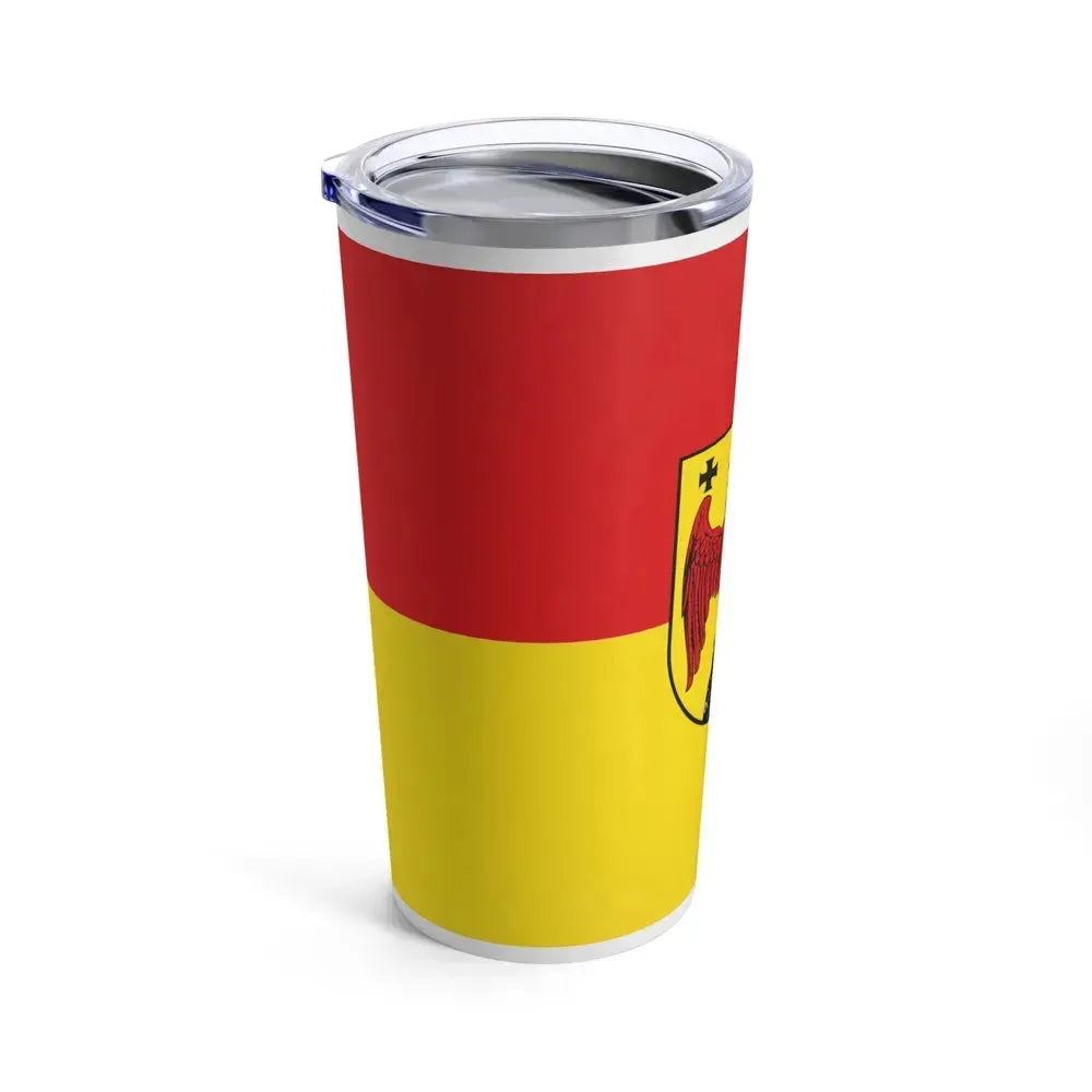 Flag of Burgenland Austria - Tumbler 20oz - Go Mug Yourself
