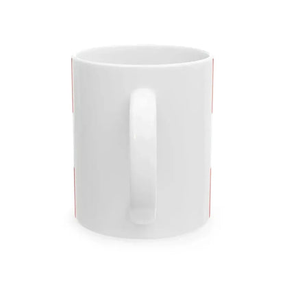 Flag of Burgundy (Belgium) White Coffee Mug - Go Mug Yourself