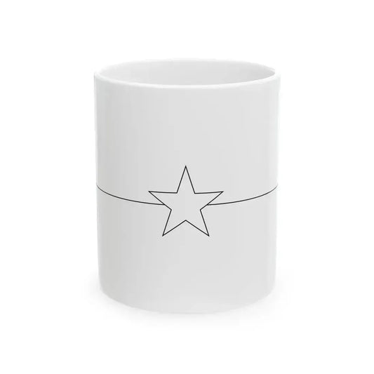 Flag of Burkina Faso - blank (Burkina Faso) White Coffee Mug 11oz - Go Mug Yourself