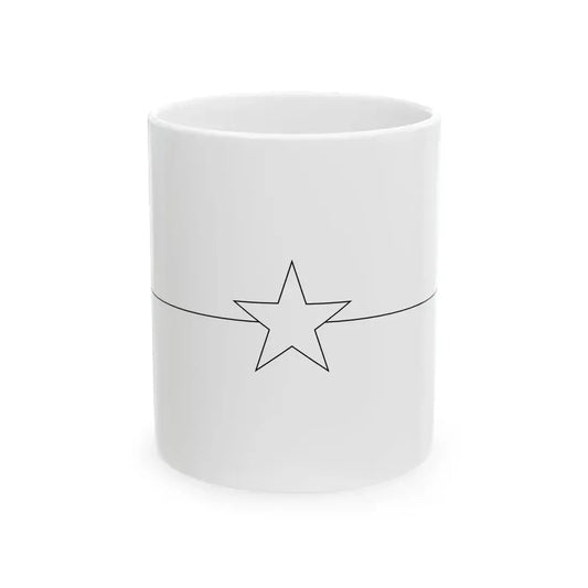 Flag of Burkina Faso - blank (Burkina Faso) White Coffee Mug 11oz - Go Mug Yourself
