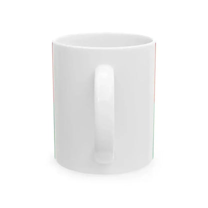 Flag of Burkina Faso (Burkina Faso) White Coffee Mug - Go Mug Yourself