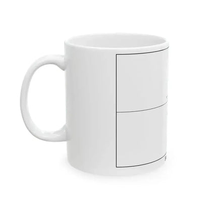 Flag of Burkina Faso colouring page (Burkina Faso) White Coffee Mug - Go Mug Yourself