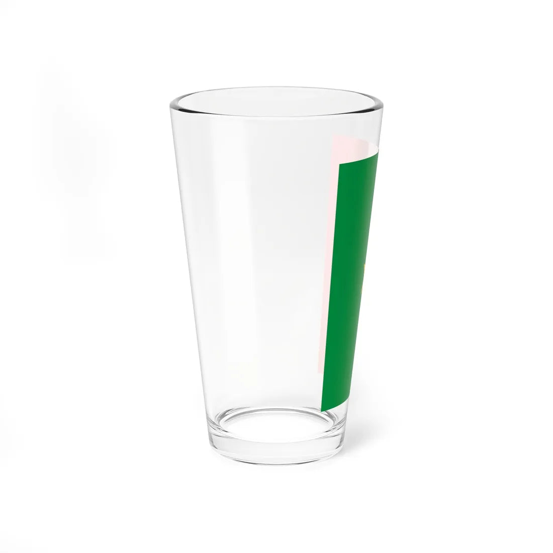 Flag of Burkina Faso vertical (Burkina Faso) Pint Glass 16oz - Go Mug Yourself
