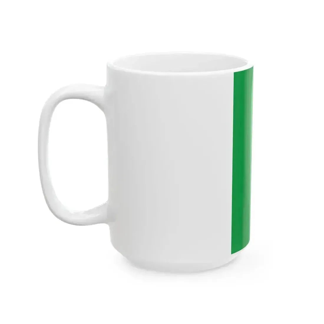 Flag of Burkina Faso vertical (Burkina Faso) White Coffee Mug - Go Mug Yourself