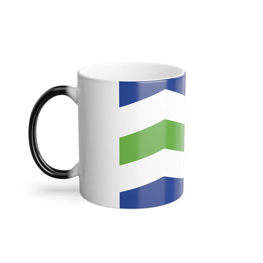 Flag of Burlington, Vermont - Color Changing Coffee Mug-Go Mug Yourself