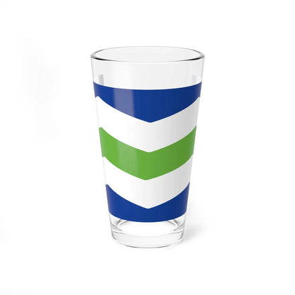 Flag of Burlington, Vermont - Pint Glass 16oz-16oz-Go Mug Yourself