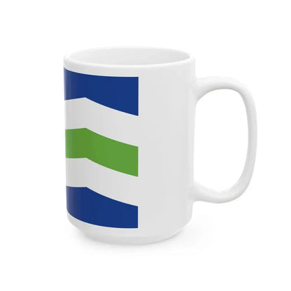 Flag of Burlington Vermont (United States) White Coffee Mug - Go Mug Yourself