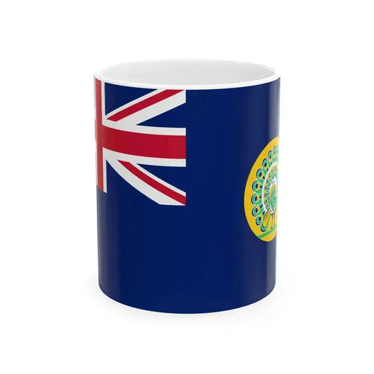 Flag of Burma 1939-1941 19451948 (Myanmar) White Coffee Mug 11oz - Go Mug Yourself