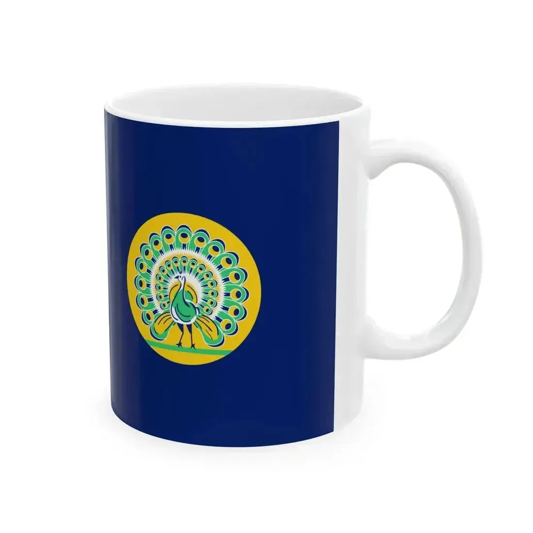 Flag of Burma 1939-1941 19451948 (Myanmar) White Coffee Mug - Go Mug Yourself