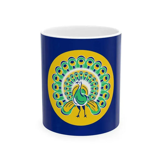 Flag of Burma 1941-1942 (Myanmar) White Coffee Mug 11oz - Go Mug Yourself