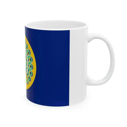 Flag of Burma 1941-1942 (Myanmar) White Coffee Mug - Go Mug Yourself