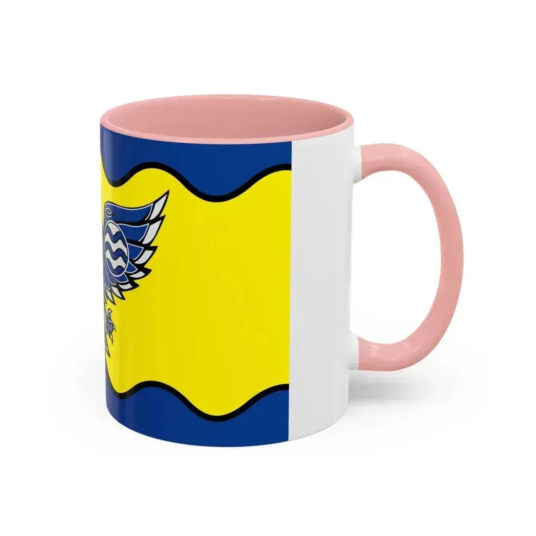 Flag of Burnaby BC Canada - Accent Coffee Mug - Go Mug Yourself