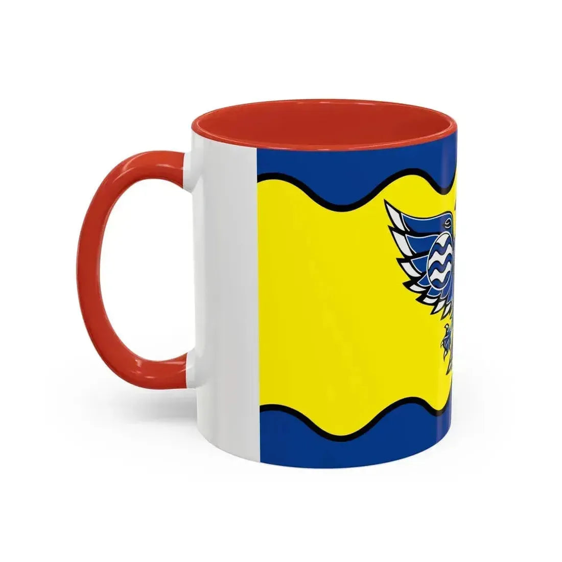 Flag of Burnaby BC Canada - Accent Coffee Mug - Go Mug Yourself
