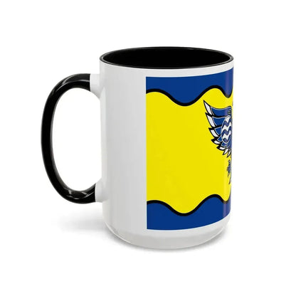 Flag of Burnaby BC Canada - Accent Coffee Mug - Go Mug Yourself