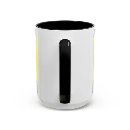 Flag of Burnaby BC Canada - Accent Coffee Mug - Go Mug Yourself