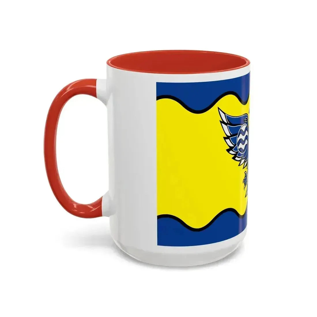 Flag of Burnaby BC Canada - Accent Coffee Mug - Go Mug Yourself