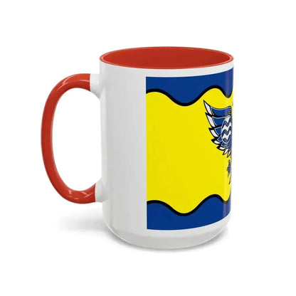 Flag of Burnaby BC Canada - Accent Coffee Mug - Go Mug Yourself