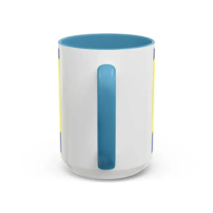 Flag of Burnaby BC Canada - Accent Coffee Mug - Go Mug Yourself