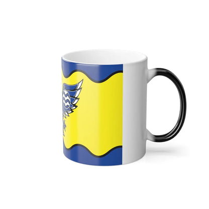 Flag of Burnaby BC Canada - Color Changing Coffee Mug-Go Mug Yourself