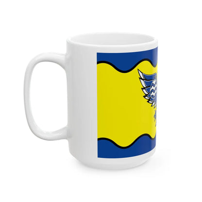 Flag of Burnaby BC Canada - White Coffee Mug-Go Mug Yourself