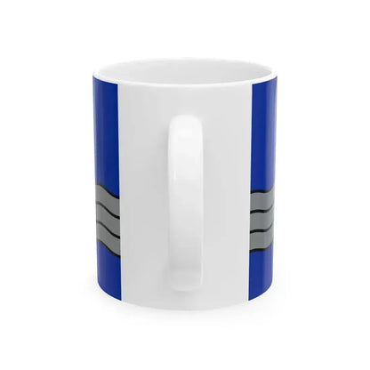 Flag of Burtnieki Municipality (Latvia) White Coffee Mug - Go Mug Yourself