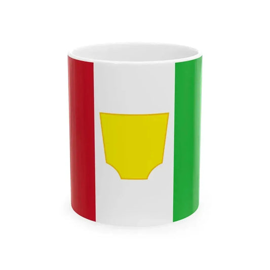 Flag of Burundi 1961-1962 (Burundi) White Coffee Mug 11oz - Go Mug Yourself