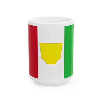 Flag of Burundi 1961-1962 (Burundi) White Coffee Mug 15oz - Go Mug Yourself